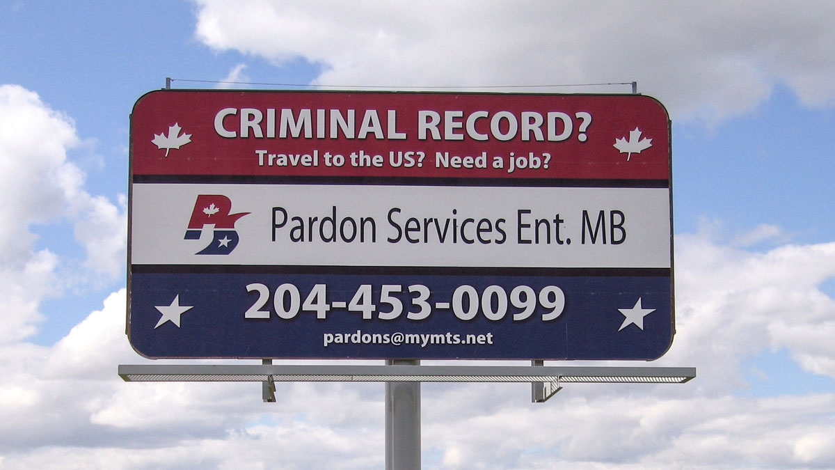 Pardons-Services-Canada Sign