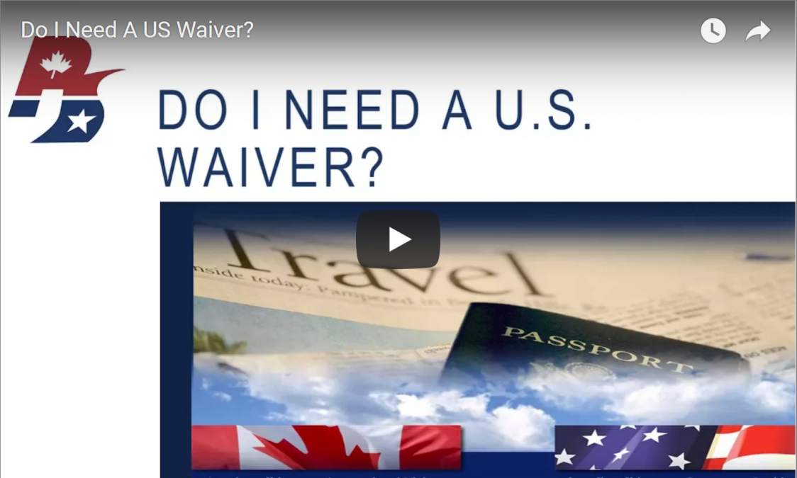 Do I Need A US Waiver?